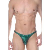 Yeşil Simli Erkek  Tangası