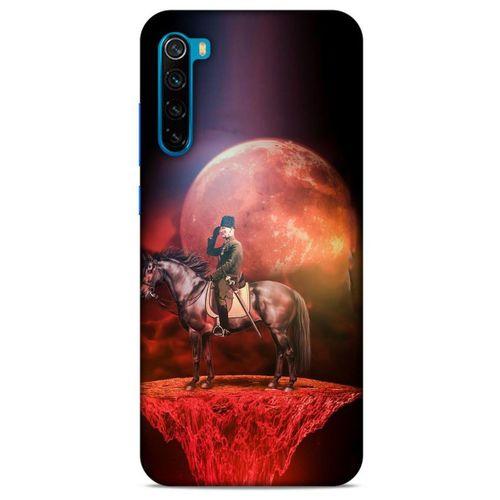 Xiaomi Redmi Note 8T Kılıf Atatürk (49) Ultra Silikon Kılıf Uzay