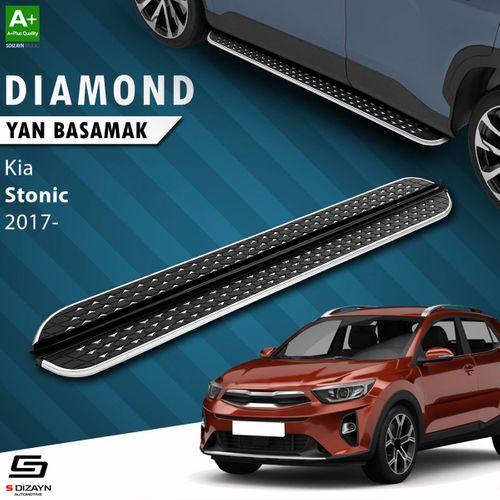 S-Dizayn Kia Stonic Diamond Krom Yan Basamak 173 Cm 2017 Üzeri