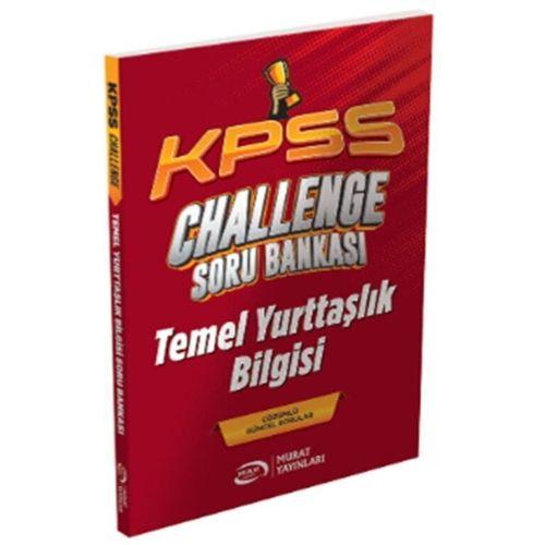 KPSS Temel Yurttaşlık Bilgisi Vatandaşlık CHALLENGE Soru Bankası Murat Yayınları