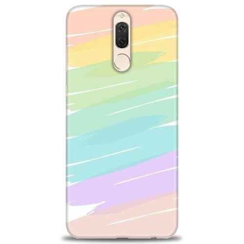 Huawei Mate 10 Lite Kılıf HD Baskılı Kılıf - Renk Paleti + Tam Ekran Koruyucu