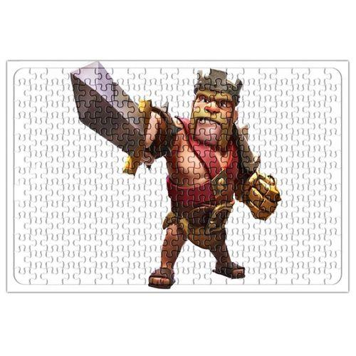 Clash of clans Rei Barbaro Puzzle 240 Parça Yapboz