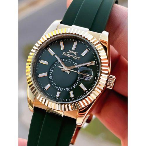 Slazenger Silikon Kordon İç Fonksiyonları Aktif 10 Atm Suya Dayanıklı Erkek Kol Saati ESL.09.2514.04