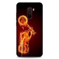 Lopard Xiaomi Pocophone F1 Uyumlu Kılıf FireX (44) Tough Armor Kılıf Motorsiklet