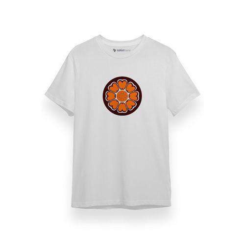 Avatar The Last Airbender White Lotus Beyaz Kısa kol Erkek Tshirt