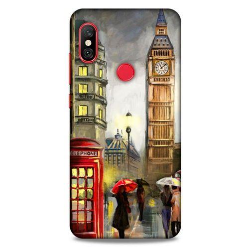 Xiaomi Redmi Note 6 Pro Kılıf Dünya Mimarisi (11) Tam Koruma Londra Saat Kulesi