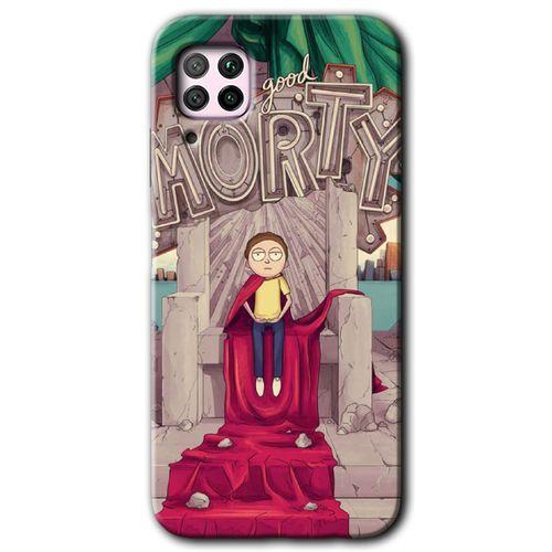 Huawei P40 Lite Kılıf HD Desen Baskılı Arka Kapak - Morty