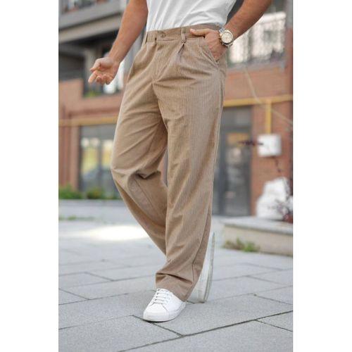 Erkek Kadife Baggy Pantolon
