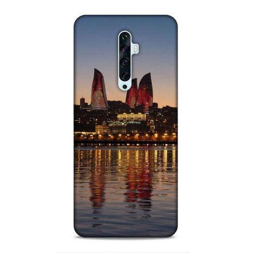 Oppo Reno 2z Uyumlu Kılıf Azarbaijan (28) Arka Kapak Alov Kuleleri