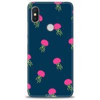 Xiaomi Redmi Note 6 Pro Kılıf HD Baskılı Kılıf - Ahtapotlar + Tam Ekran Koruyucu