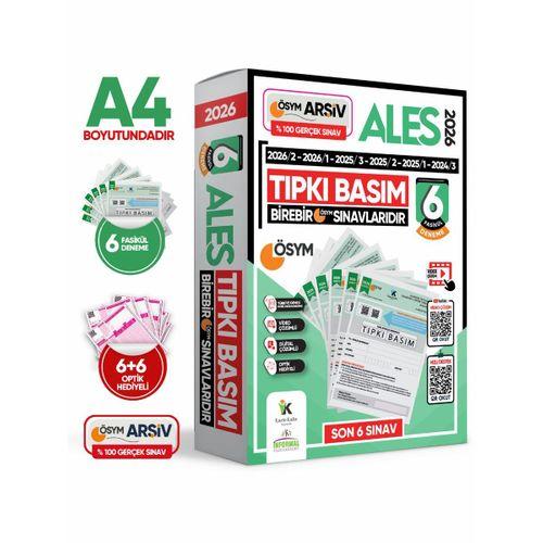 2026 ALES ÖSYM Tıpkı Basım Çıkmış Soru 6lı Deneme Paketi PDF/Video Çözümlü Türkiye Geneli