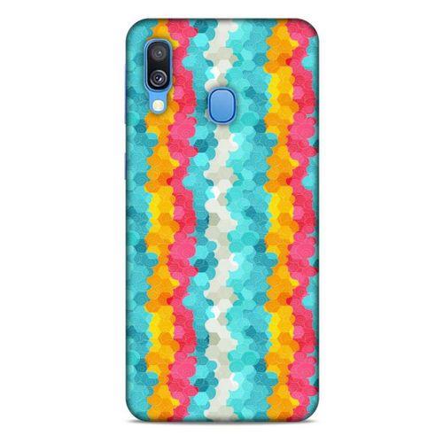 Geometrix 66 Samsung Galaxy A40 Kılıf Silikon Kapak
