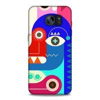 Lopard Samsung Galaxy S7 Edge Uyumlu Kılıf Soyut Sanat (13) Baskılı Silikon Kap