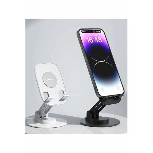 F17s  Masaüstü Telefon Tutucu Döner Tabanı Alüminyum Paslanmaz Çelik Katlanabilir