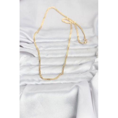 CM 14K Gold Renk 60 cm Zincir Kadın Kolye