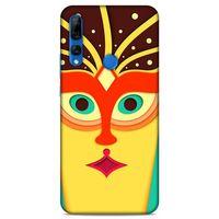 Lopard Huawei Y9 Prime 2019 Uyumlu Kılıf Soyut Sanat (1) Baskılı Kılıfı