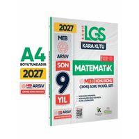 2027 LGS 8 Sınıf MATEMATİK Karakutu MEB Çıkmış Soru Modülü Video/PDF Çözümlü Konu Konu Son 9 Yıl