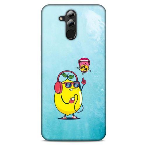 Frutix Limon 01 Huawei Mate 20 Lite Kılıf Desenli Silikon