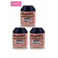 3 Adet Altınbaşak Oya ve Dantel İpi 20 gr - Royaleks - No: 028