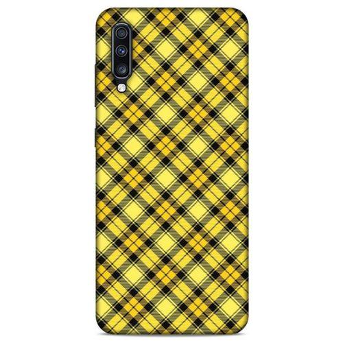 Gömlek (4) Desenli Silikon Kapak Telefon Kabı Samsung Galaxy A70 Kılıf