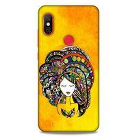 Lopard Xiaomi Redmi Note 6 Pro Uyumlu Kılıf Sürreal Yüzler ♀ (34) Slim Armor Kılıf Desenli