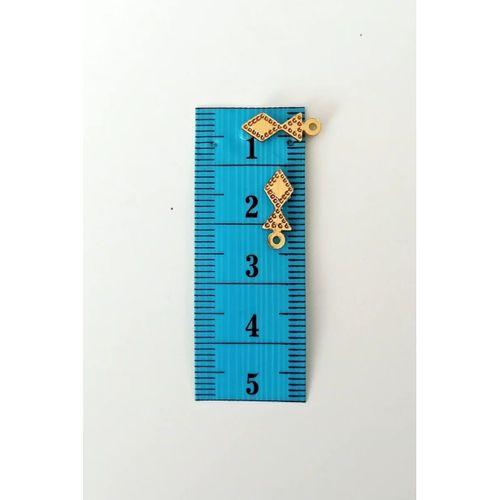 Oya Abiye Bileklik Kolye Pleksi Metalik Plastik Pul Altın Renk 8 gram 100 adet - BNC476