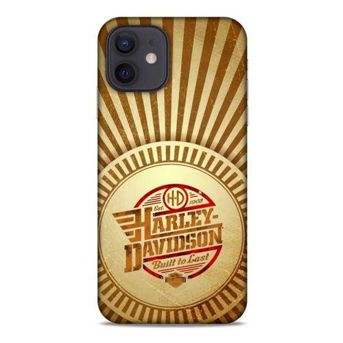 Apple iPhone 12 Uyumlu Kılıf Motorsiklet (42) Rugged Armor Kılıf Harley