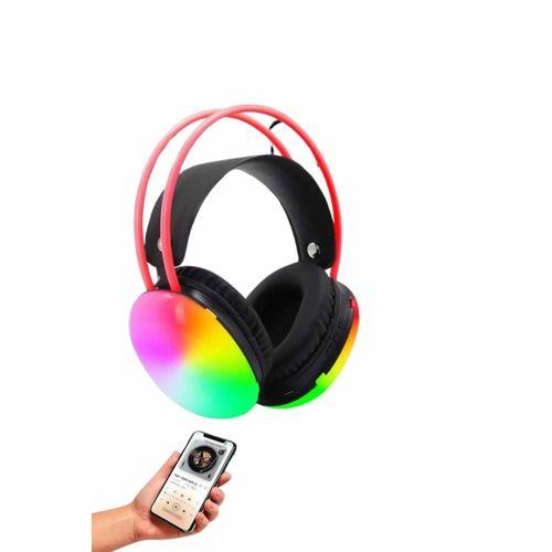 Kablosuz Bluetooth Kulaklık Rgb Işıklı Kulak Üstü 5.3 Bluetooth Bağlantılı