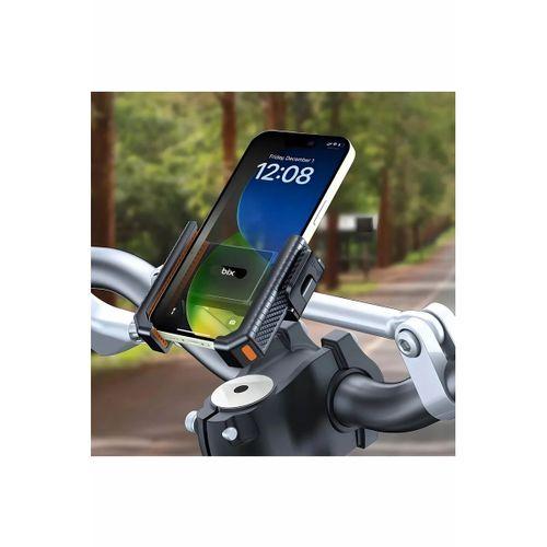 Gidon Bağlantılı Bisiklet Motosiklet İçin Esnek Abs 4-7.8″ İnç Telefon Tutucu 360° Dönebilen Tasarım