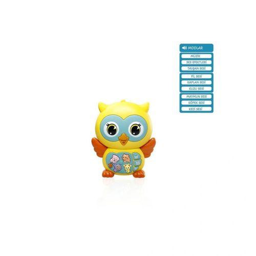 Eğitici Oyuncak JLG-855-101A KUT IŞIKLI VE MÜZİKLİ BAYKUŞ BEBEK
