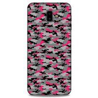 Kamuflaj 07 Samsung Galaxy J6 Plus Kılıf Silikon Kapak