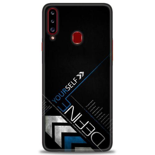 Samsung Galaxy A20S Kılıf HD Baskılı Kılıf - Yourself + Tam Ekran Koruyucu
