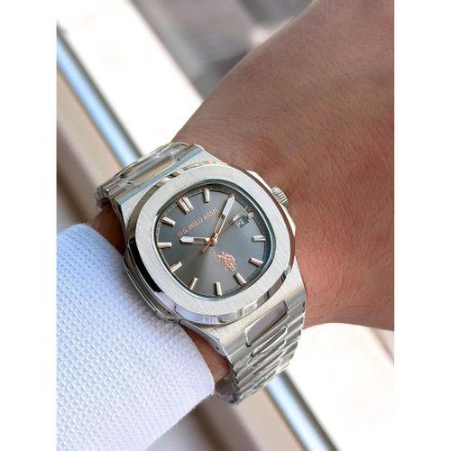 U.S.Polo Assn Çelik Kasa Ve Kordon 2 Yıl Garantili 3 Atm Suya Dayanıklı Erkek Kol Saati E.PA1150-02