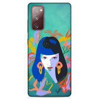 Lopard Samsung Galaxy S20 Fe Uyumlu Kılıf Sürreal Yüzler ♀ (12) Koruyucu Silikon Desenli