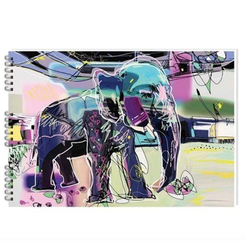 Keskin Color Resim Defteri Spiralli 35X50 Karışık Desen - 3 adet