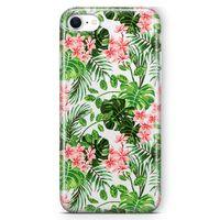 Apple iPhone SE 2020 Kılıf Kaliforniya Çiçekleri Arka Kapak Koruma Desenli Full Koruyucu