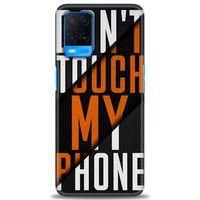 Oppo A54 Kılıf HD Baskılı Kılıf - Dont Touch + Tam Ekran Koruyucu