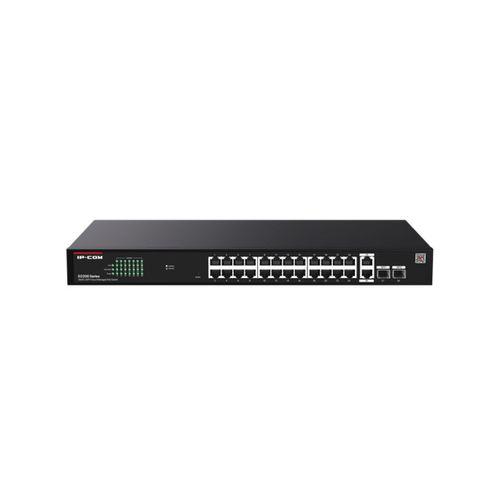 IP-COM G2228P-24-410W 24 PORT GIGABIT+2XRJ45/SFP UPLINK 370W POE CLOUD YÖNETİLEBİLİR RACKMOUNT SWITCH