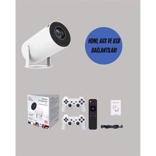 10.000 Oyun Destekli, Çift Kollu 4k Projeksiyon – Hdmı, Usb, Aux, Ethernet Yok
