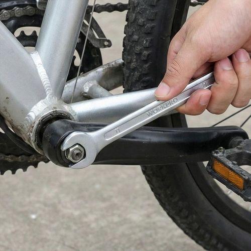 WORKPRO WP202504 6-32mm 23 Parça CR-V Profesyonel Kombine Anahtar Takımı + Bez Taşıma Kılıfı