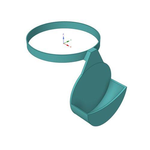 VariaVS3 Arka Kağıt Tutucu 58mm 3D Baskı (Bu ürün Sadece Plastik parçadır - Almadan Önce Soru Sorabilirsiniz)