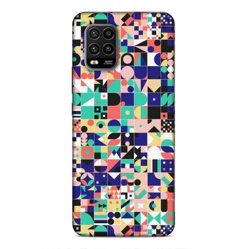 Xiaomi Mi 10 Lite Uyumlu Kılıf Insomnia (40) Fit Silikon Kılıf Minik Kareler