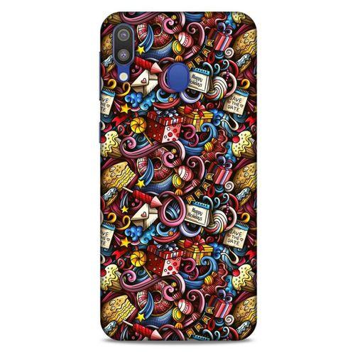 Graffitix (47) Desenli Silikon Kapak Samsung Galaxy M20 Kılıf