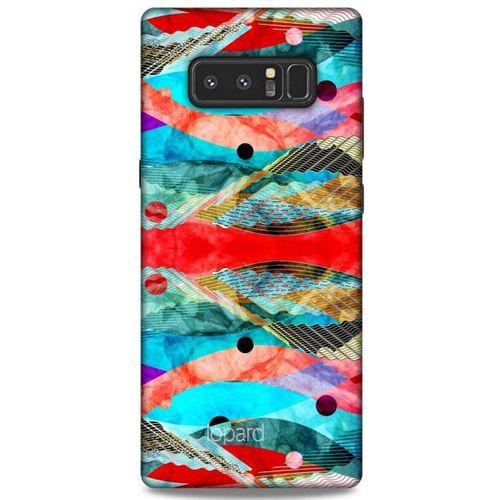 Samsung Galaxy Note 8 Kılıf Pastel Renkler (22) Tam Koruma Kılıfı Cam Göbeği