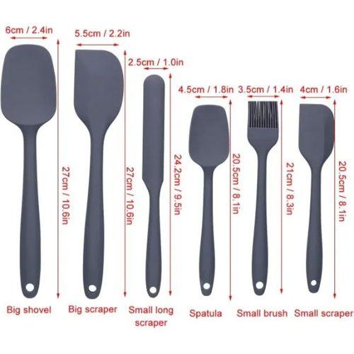 Silikon Spatula Ve Fırça Seti