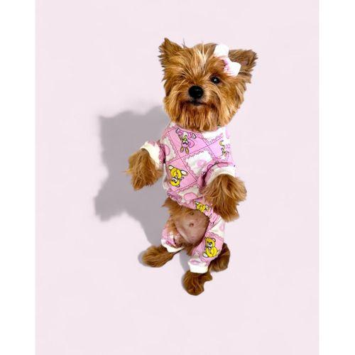 Teddy Toad Penye Köpek Tulum Pijama