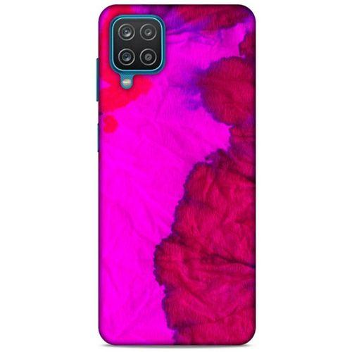 Samsung Galaxy A12 Uyumlu Kılıf Pembe Delisi (12) Koruyucu Silikon Taş