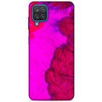 Samsung Galaxy A12 Uyumlu Kılıf Pembe Delisi (12) Koruyucu Silikon Taş