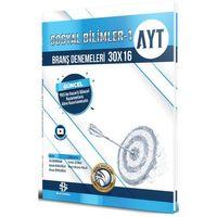 AYT Sosyal Bilimler 1 30 x 16 Branş Denemeleri Bilgi Sarmal Yayınları