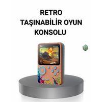 Retro Taşınabilir Oyun Konsolu 500 Klasik Oyunlu, 3.0 İnç Renkli Ekran